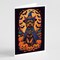 Edge Collections - 5" x 7" - Multicolor - Australian Terrier Halloween Greeting Cards with Envelopes - 8 Pieces